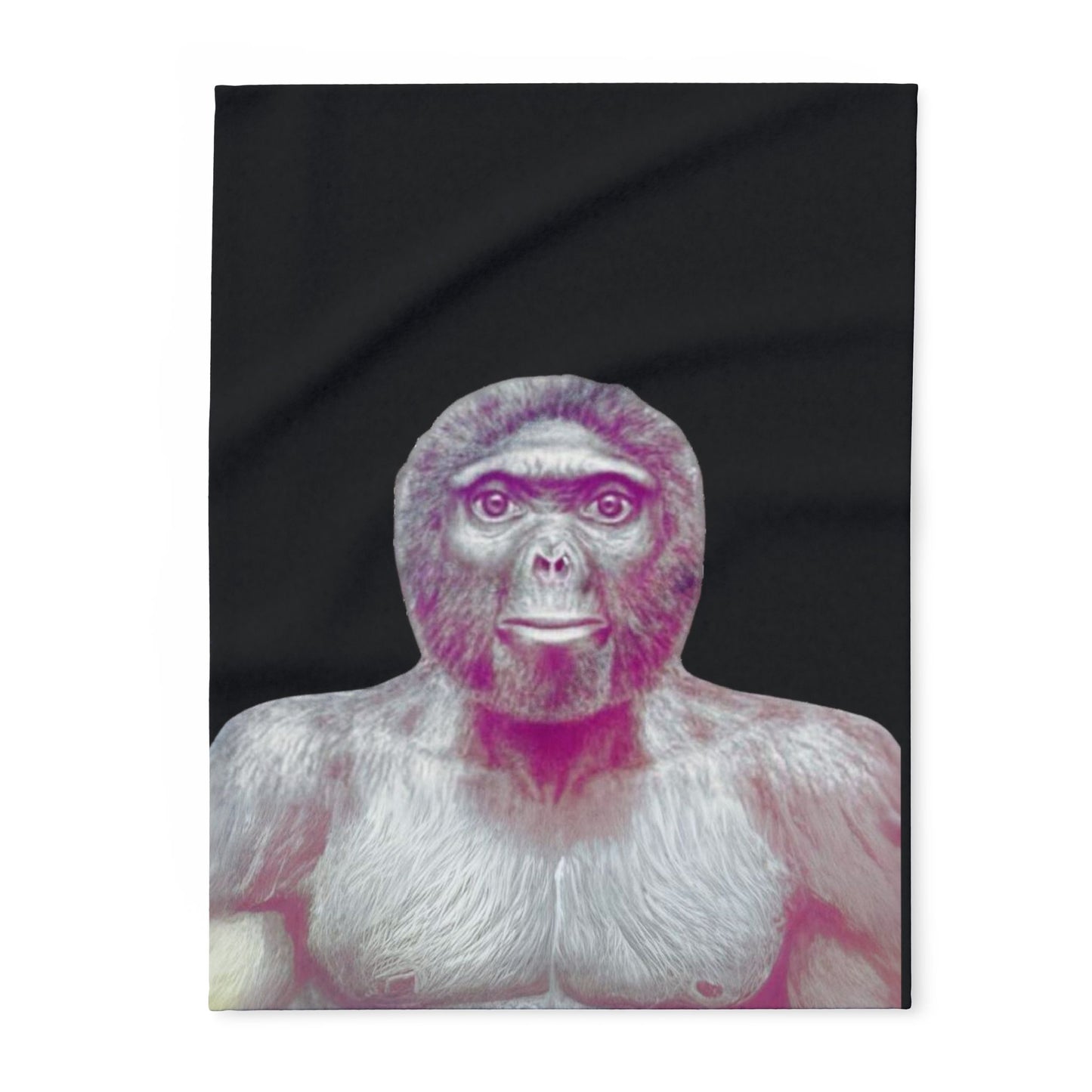 Plaid en polaire arctique Le singe