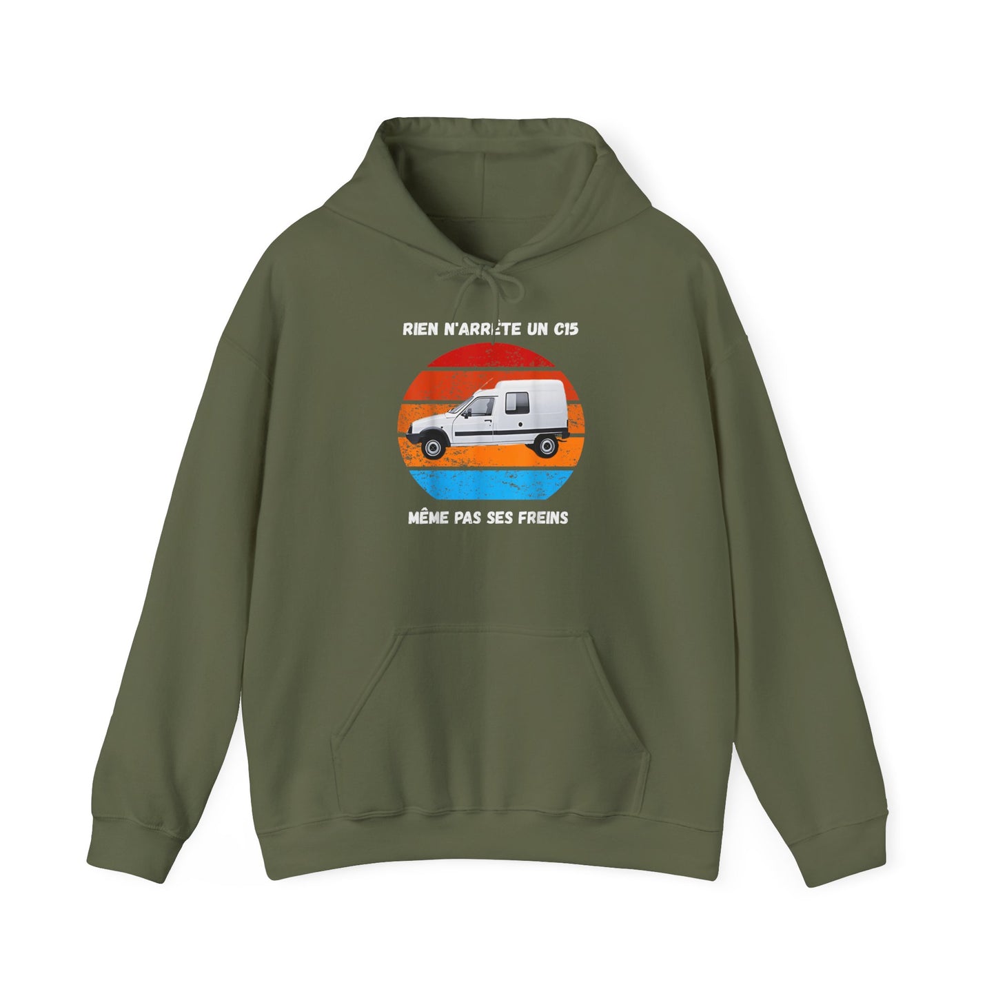 Hoodie unisexe drôle - Sweat-shirt graphique C15