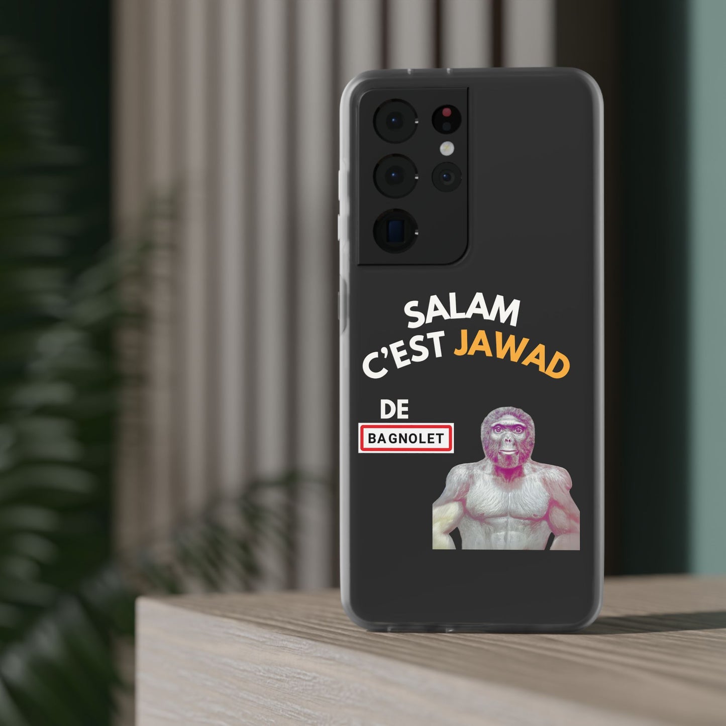Coque flexible Salam c'est jawad de Bagnolet