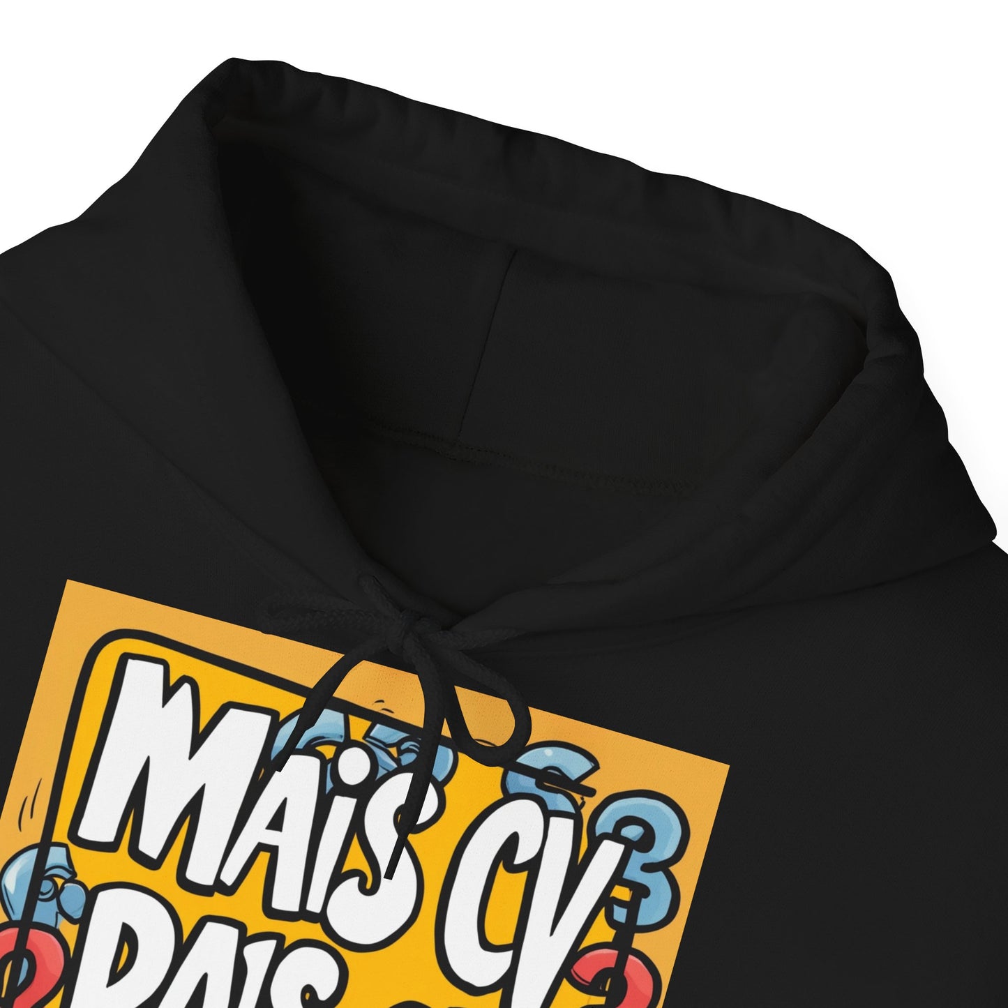 Hoodie unisexe drôle - Sweat-shirt graphique Mais cv pas ou quoi
