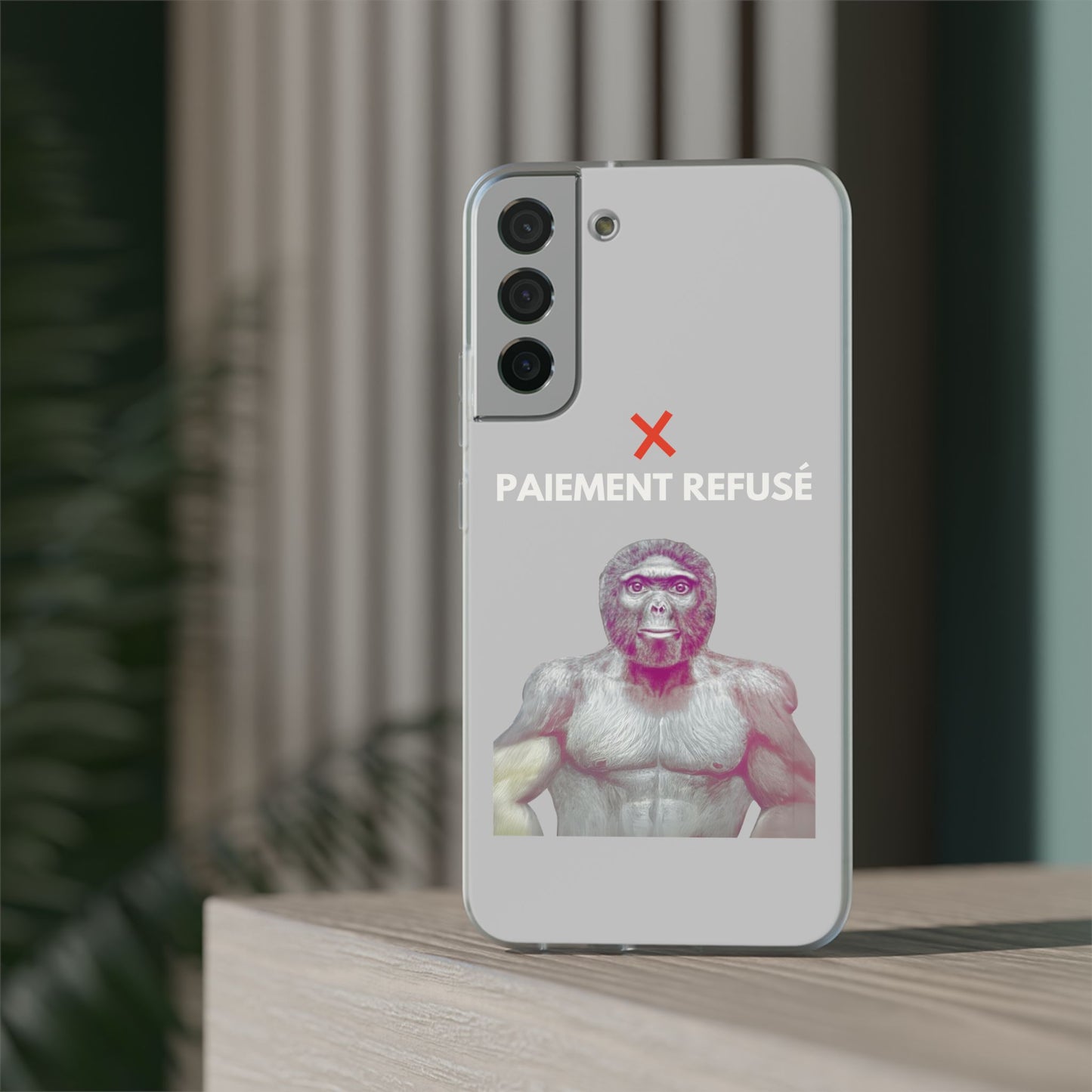 Coque flexible Allo salam Paiement refusé
