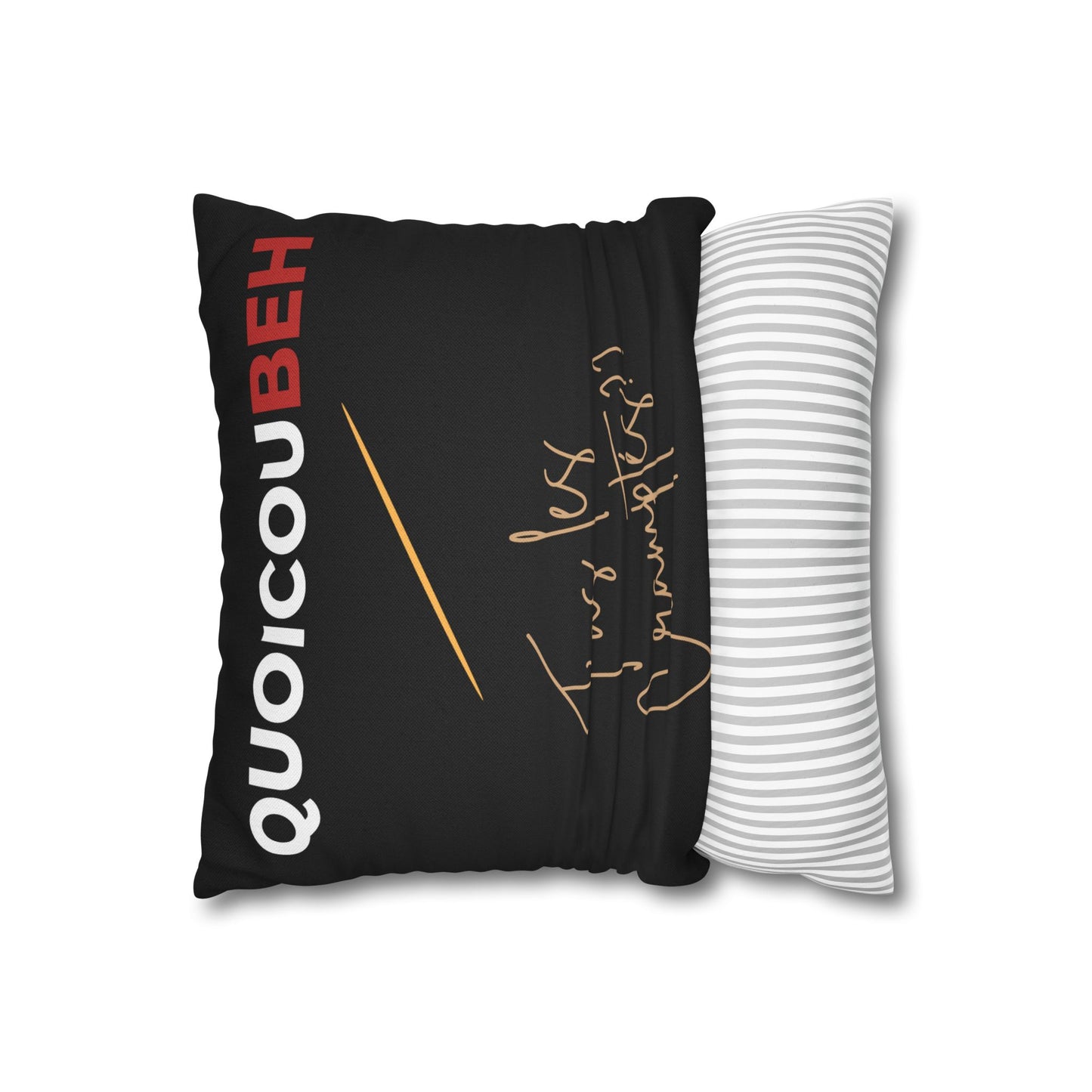 Taie d’oreiller Amusante – Décoration Humoristique pour la Maison Quoicoubeh