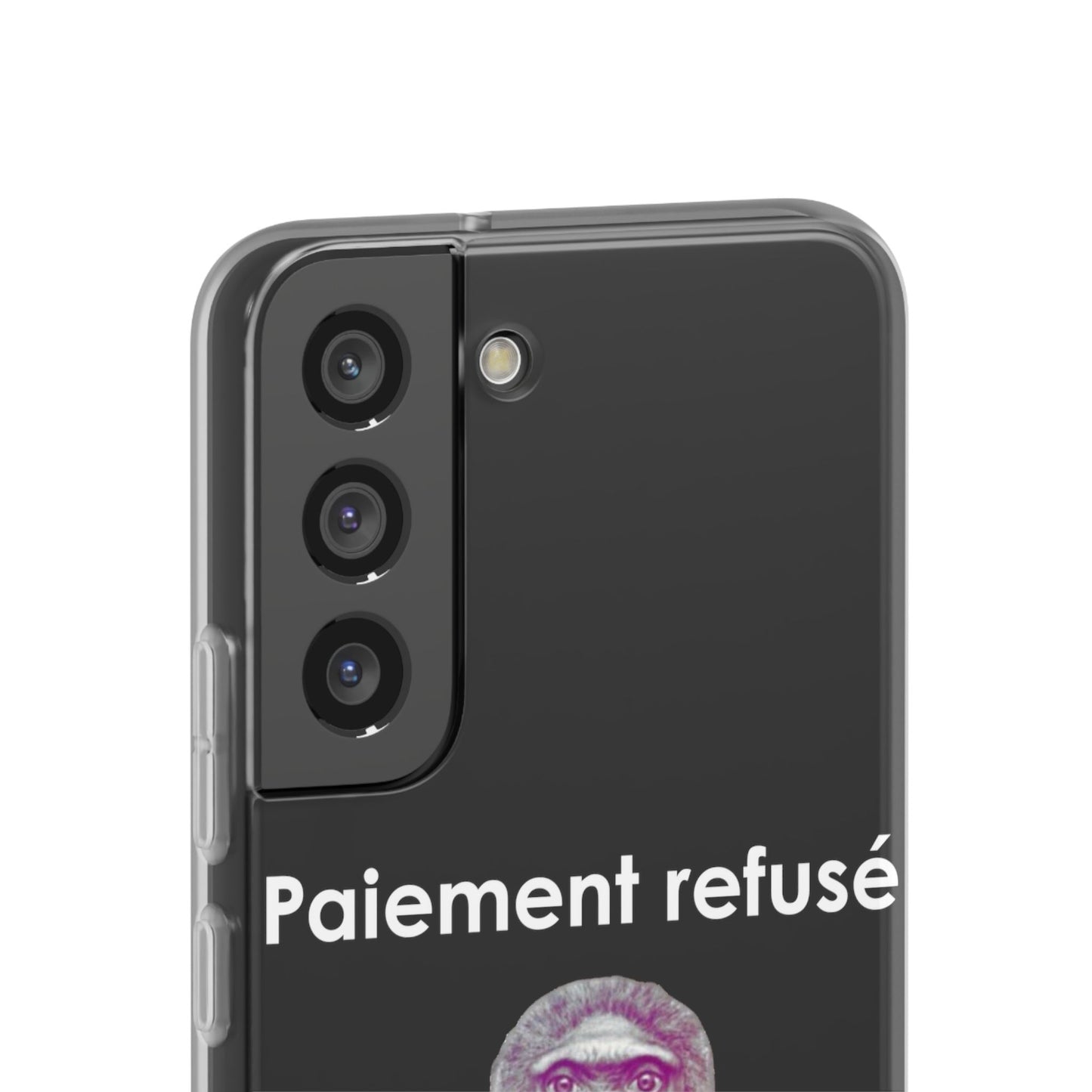 Coque flexible Paiement refusé