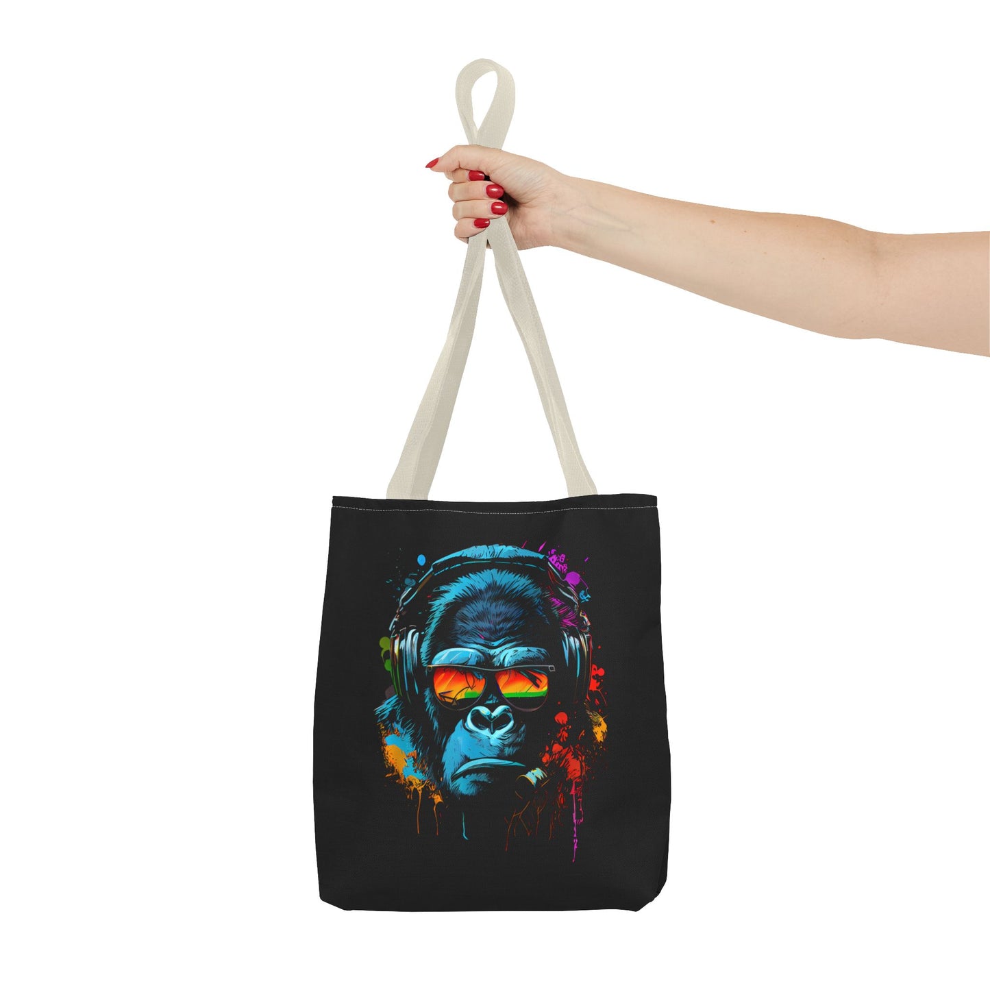 Tote Bag – Singe monkey Dj écouteurs lunettes du soleil Gorilla