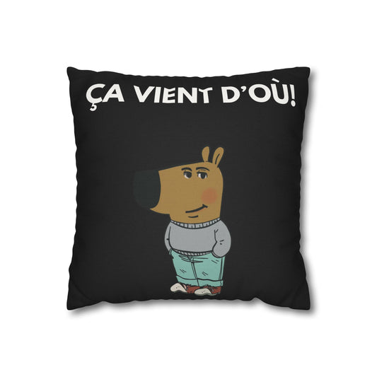 Taie d’oreiller Amusante – Décoration Humoristique pour la Maison Chill Guy