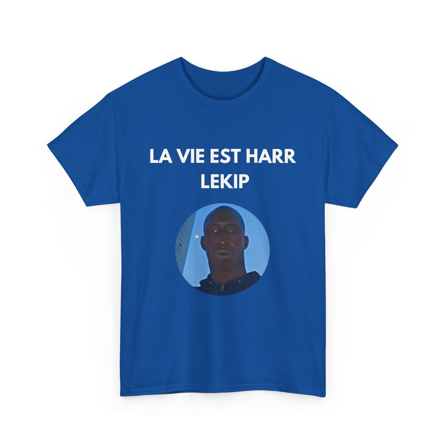 T-shirt humoristique unisexe en coton épais -Trend c'est harr lekip