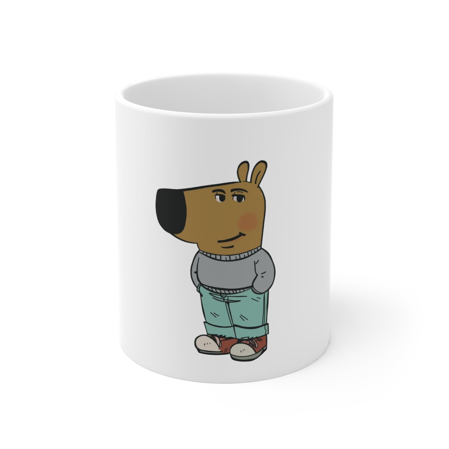 Tasse blanche de 325 ml  – Mug cool Chill Guy