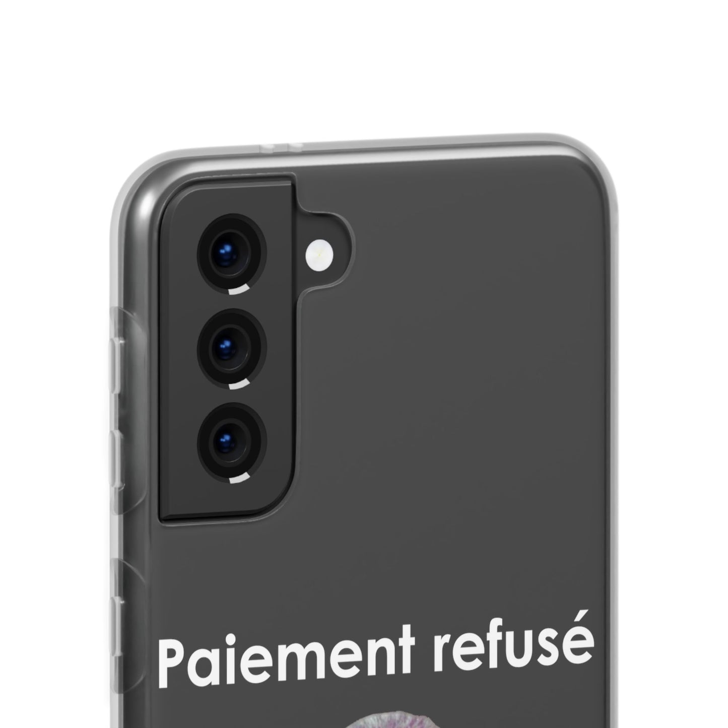 Coque flexible Paiement refusé