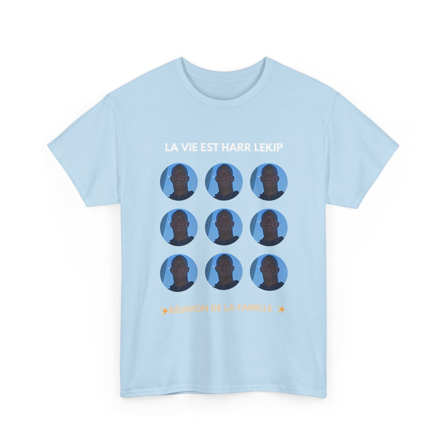 T-shirt humoristique unisexe en coton épais -Trend c'est harr lekip