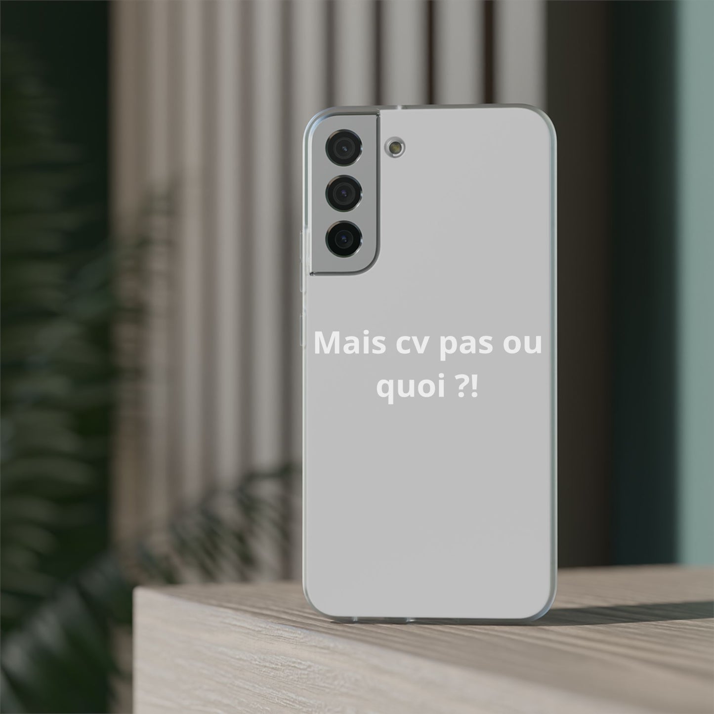 Coque flexible Mais cv pas ou quoi