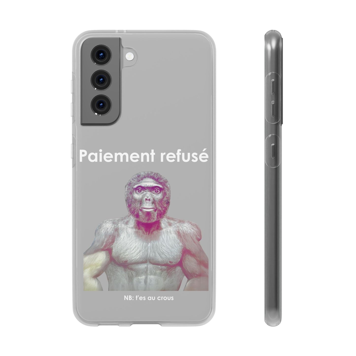 Coque flexible Paiement refusé