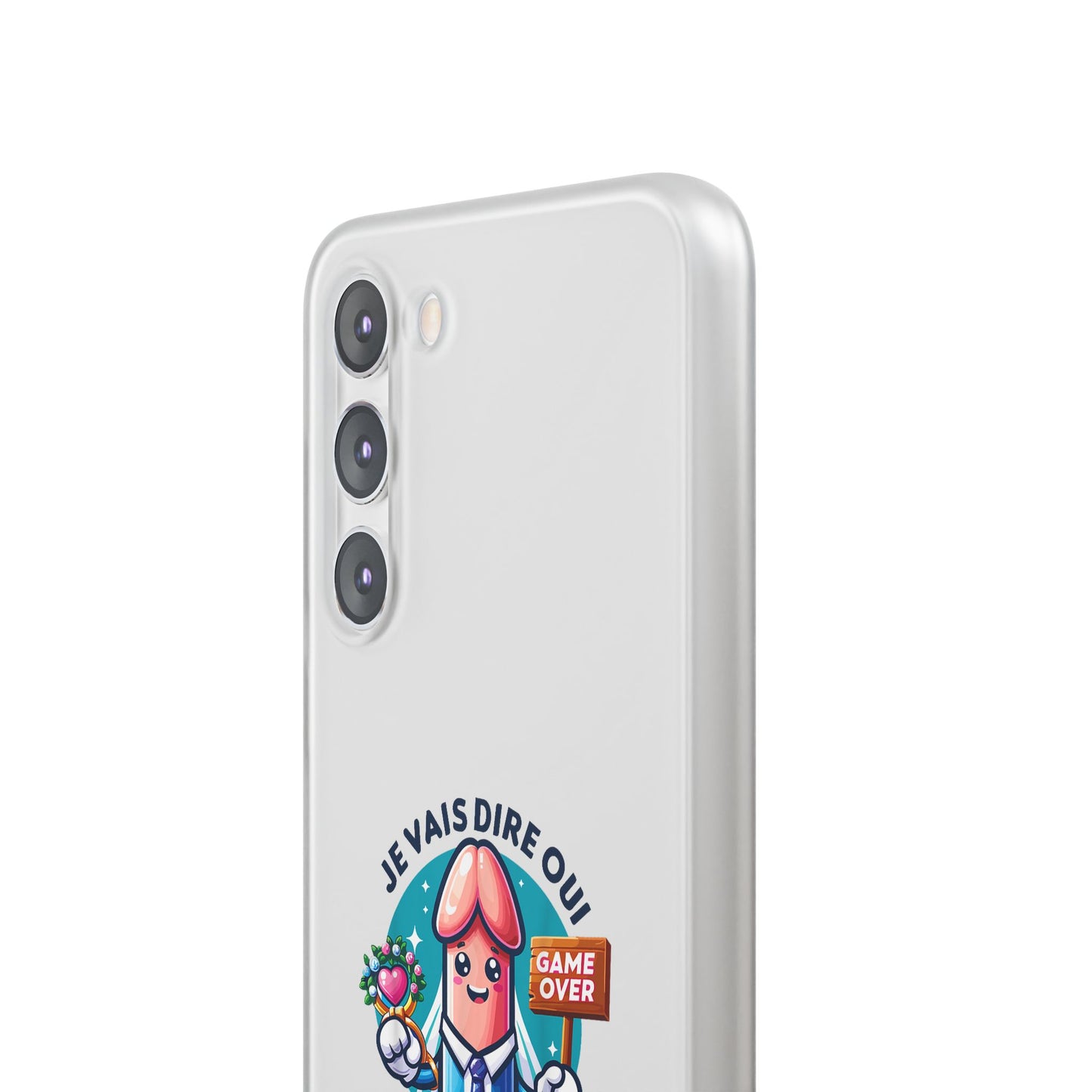 Coque flexible Je vais dire oui au même zizi pour toute la vie