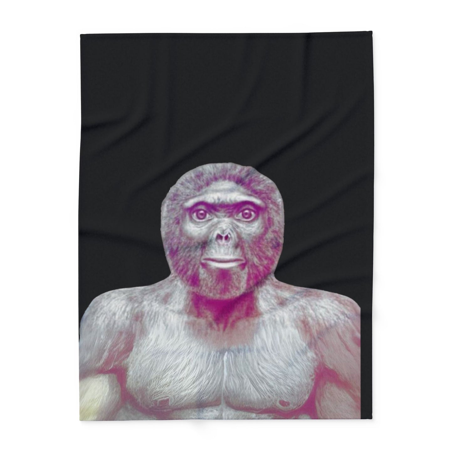 Plaid en polaire arctique Le singe