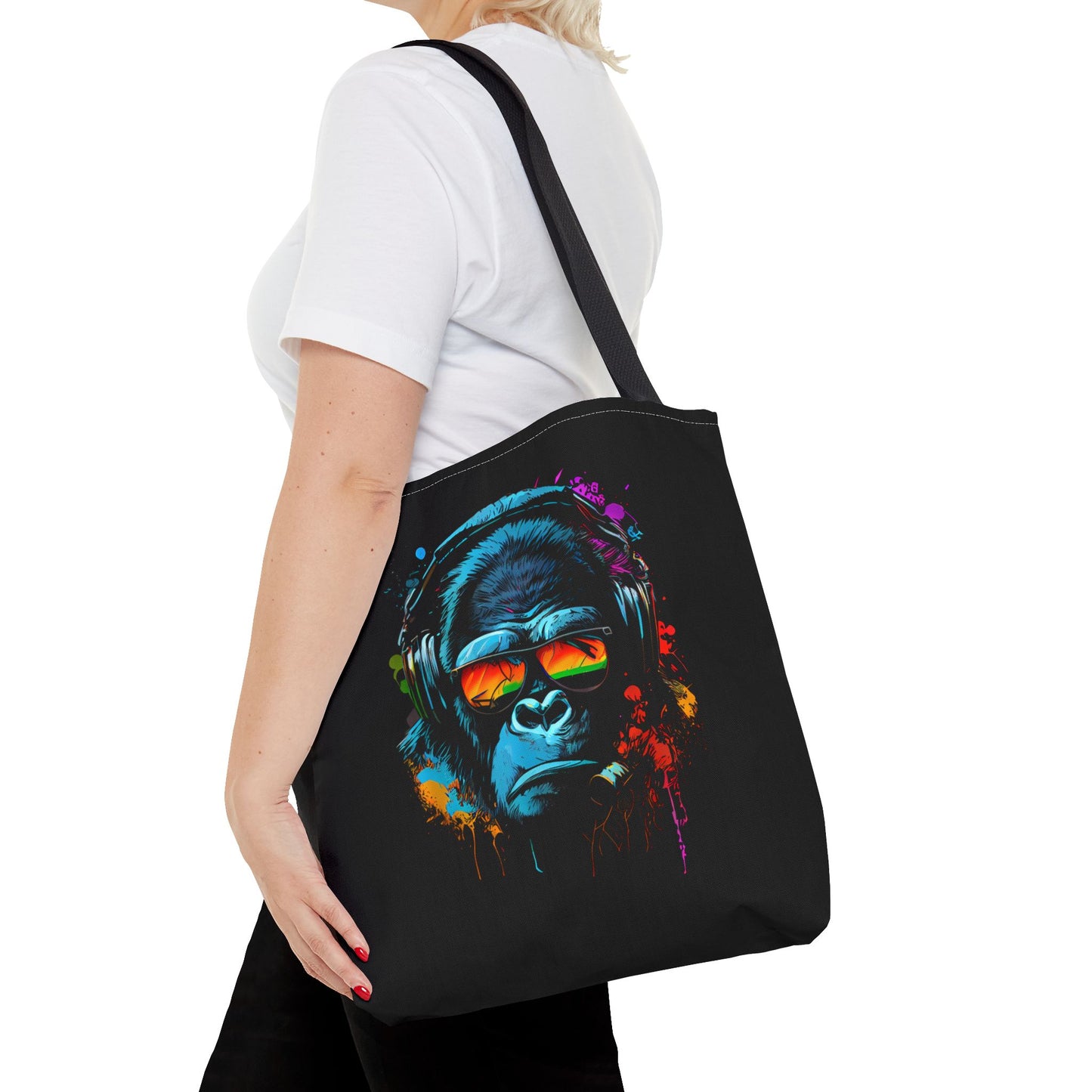 Tote Bag – Singe monkey Dj écouteurs lunettes du soleil Gorilla