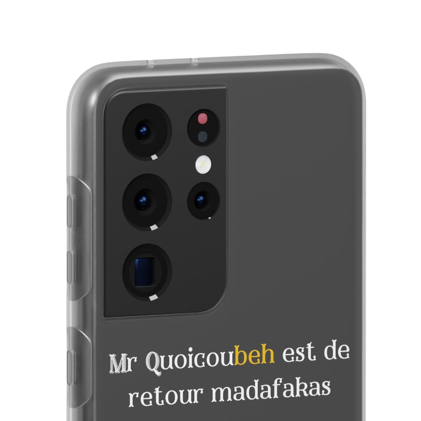 Coque flexible Quoicoubeh madafakas