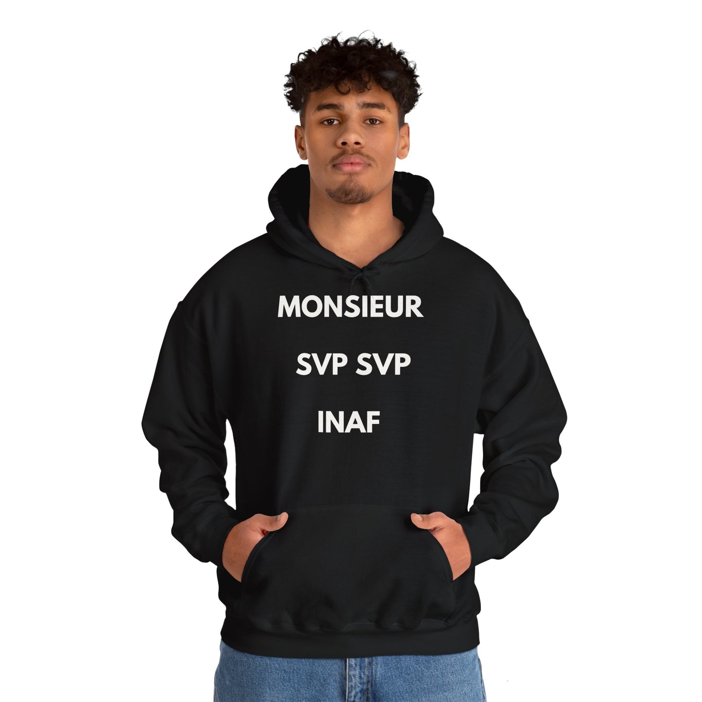 Hoodie unisexe drôle - Sweat-shirt graphique svp svp Inaf