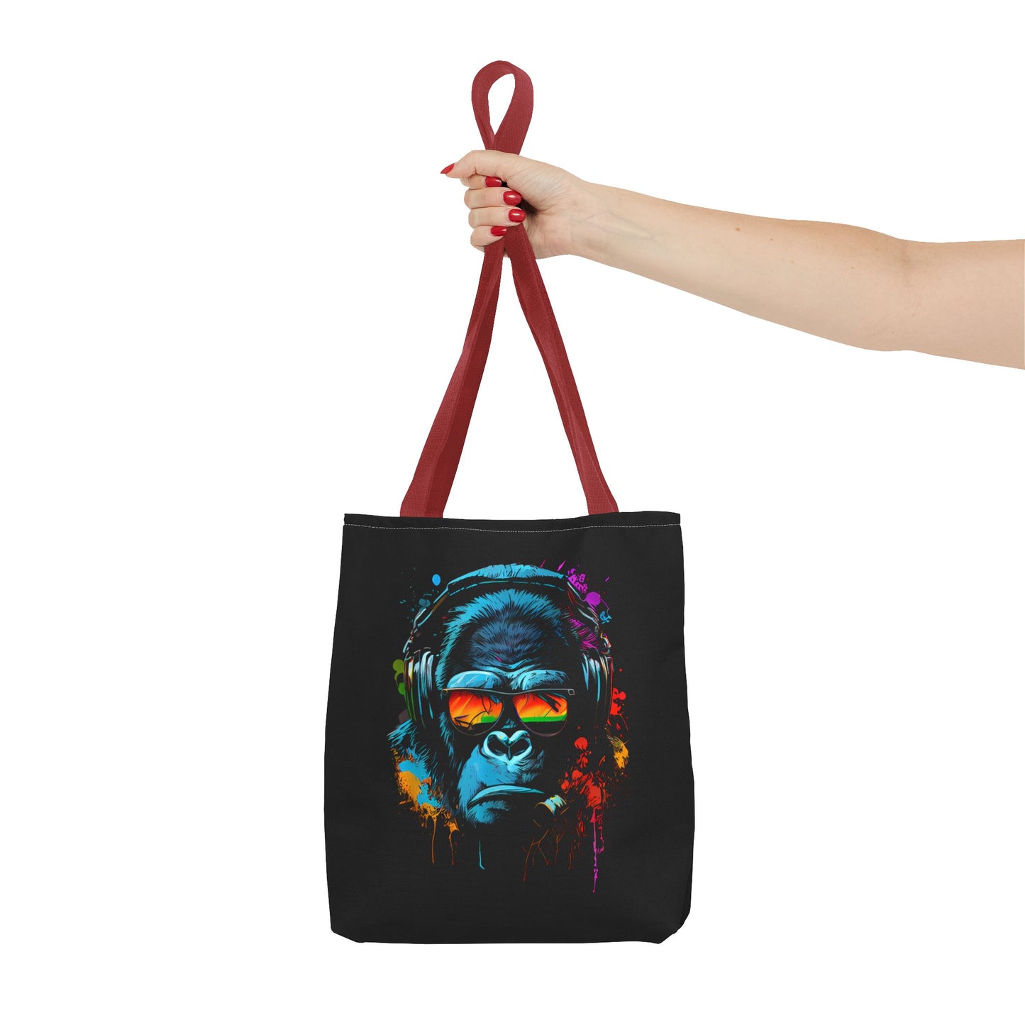 Tote Bag – Singe monkey Dj écouteurs lunettes du soleil Gorilla