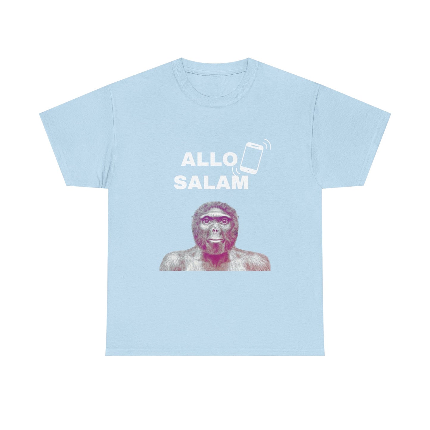 T-shirt humoristique unisexe en coton épais - Allo Salam