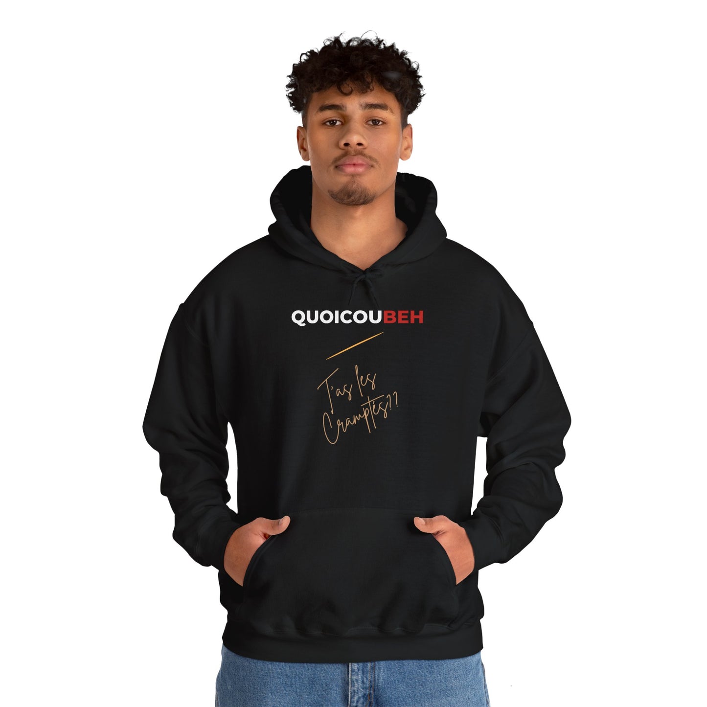 Hoodie unisexe drôle - Sweat-shirt graphique Quoicoubeh Apagnan