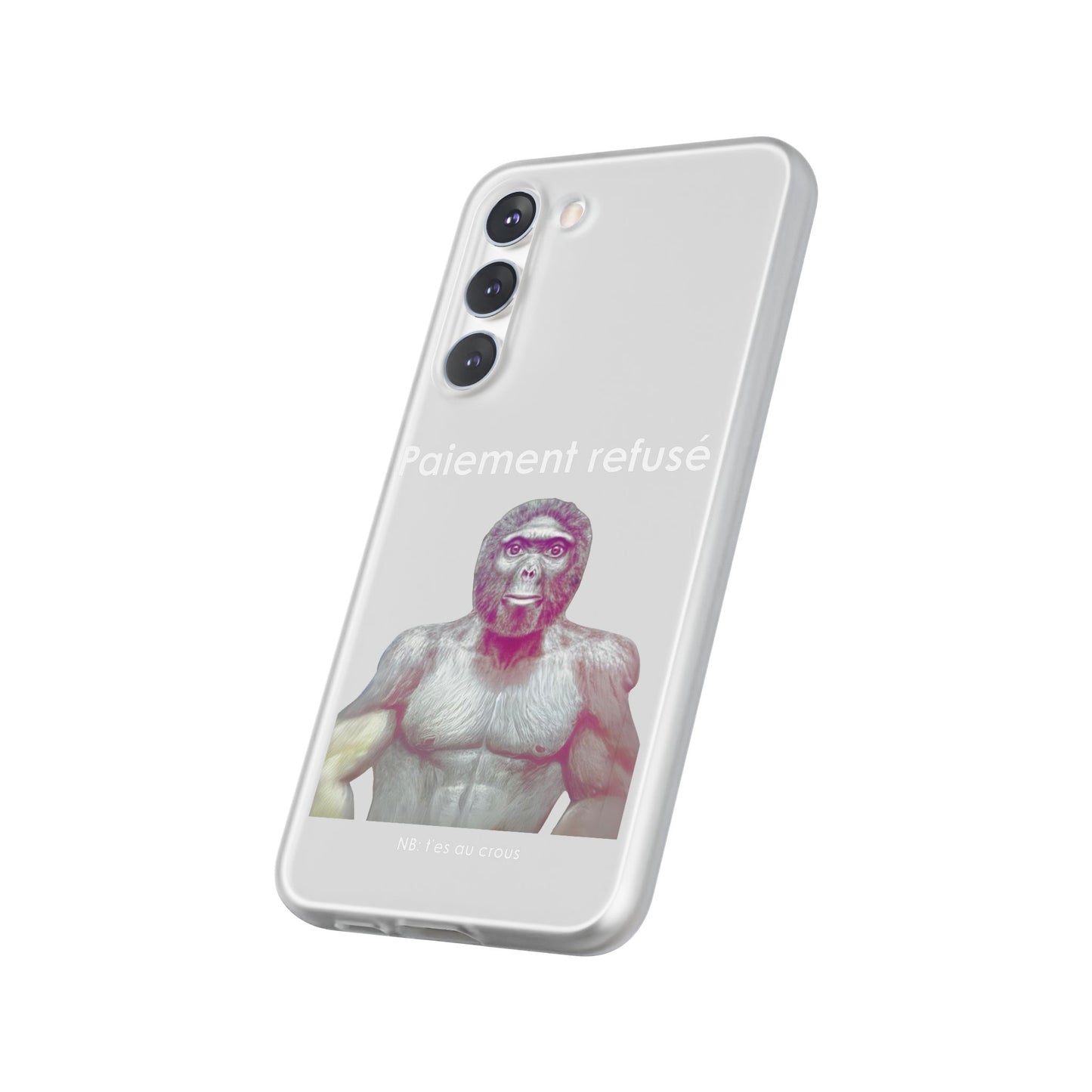 Coque flexible Paiement refusé