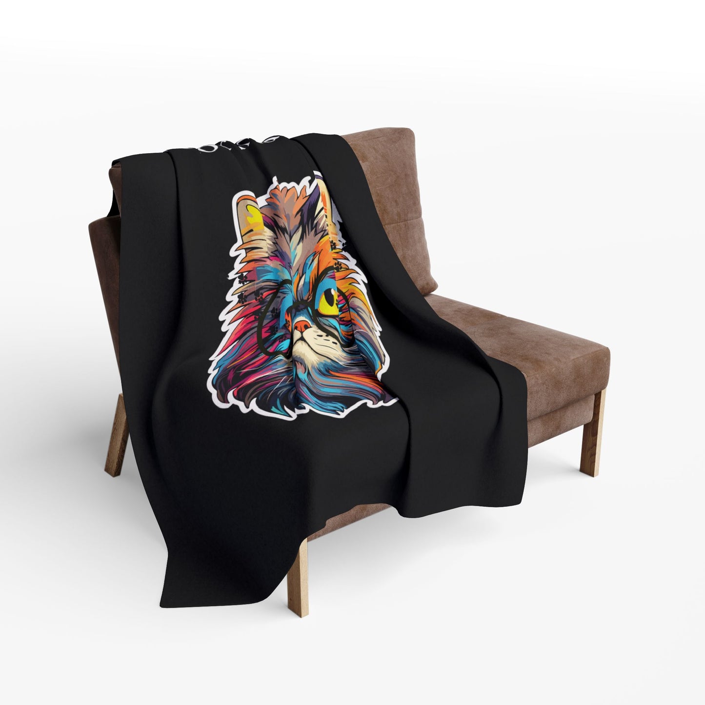 Plaid en polaire arctique Quoicoubeh Madafakas