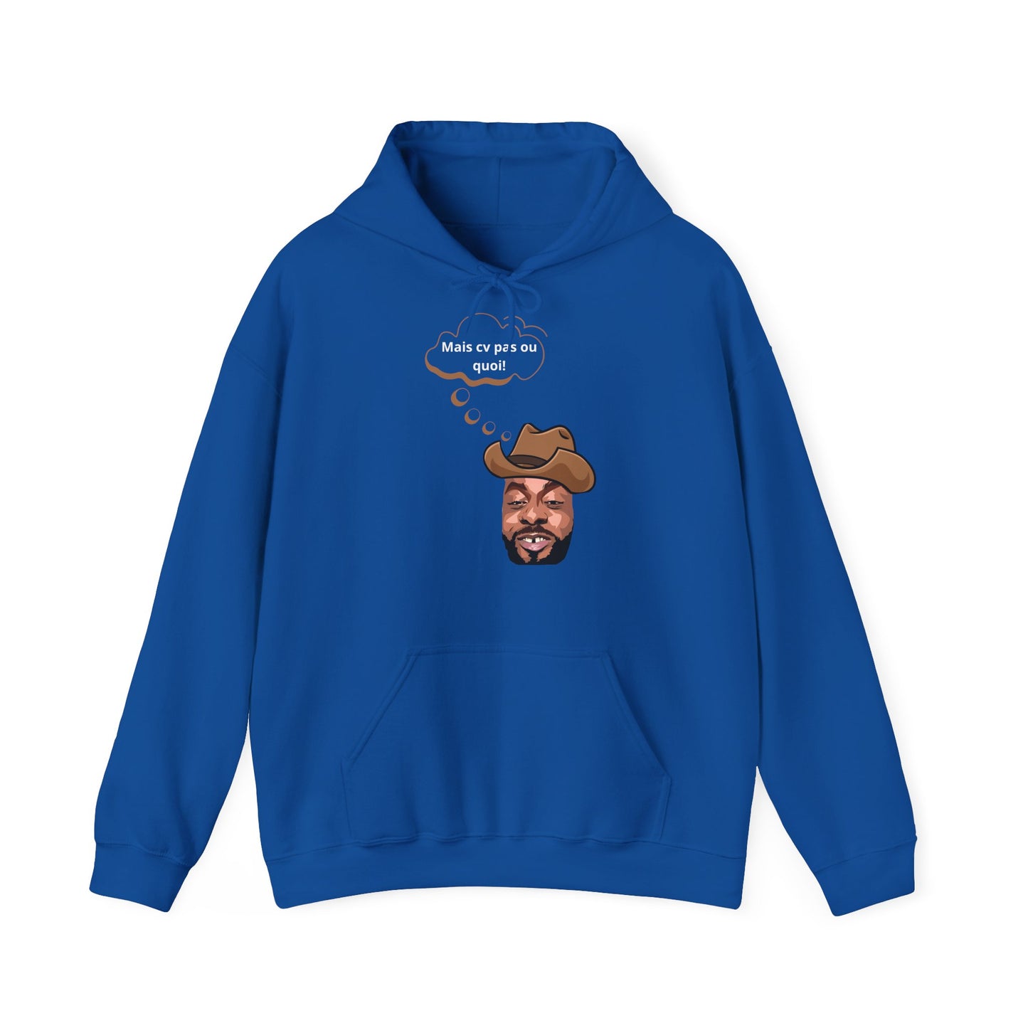 Hoodie unisexe drôle - Sweat-shirt graphique Binobile Mais cv pas ou quoi