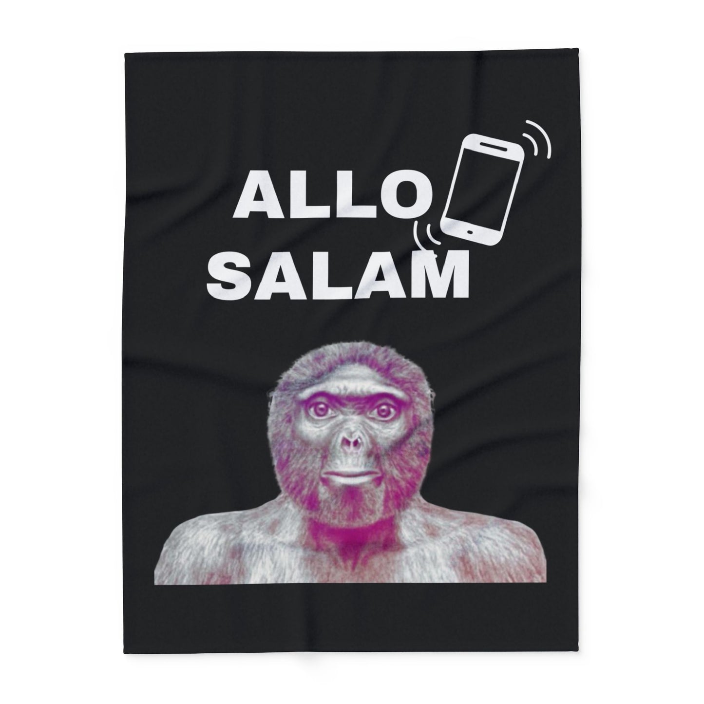 Plaid en polaire arctique ALLO SALAM