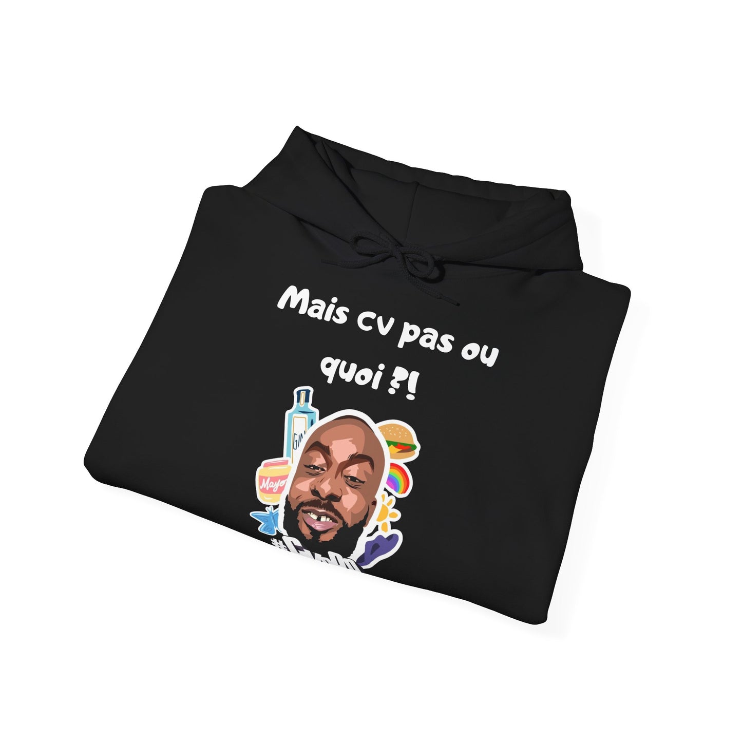 Hoodie unisexe drôle - Sweat-shirt Mais cv pas quoi Binobile
