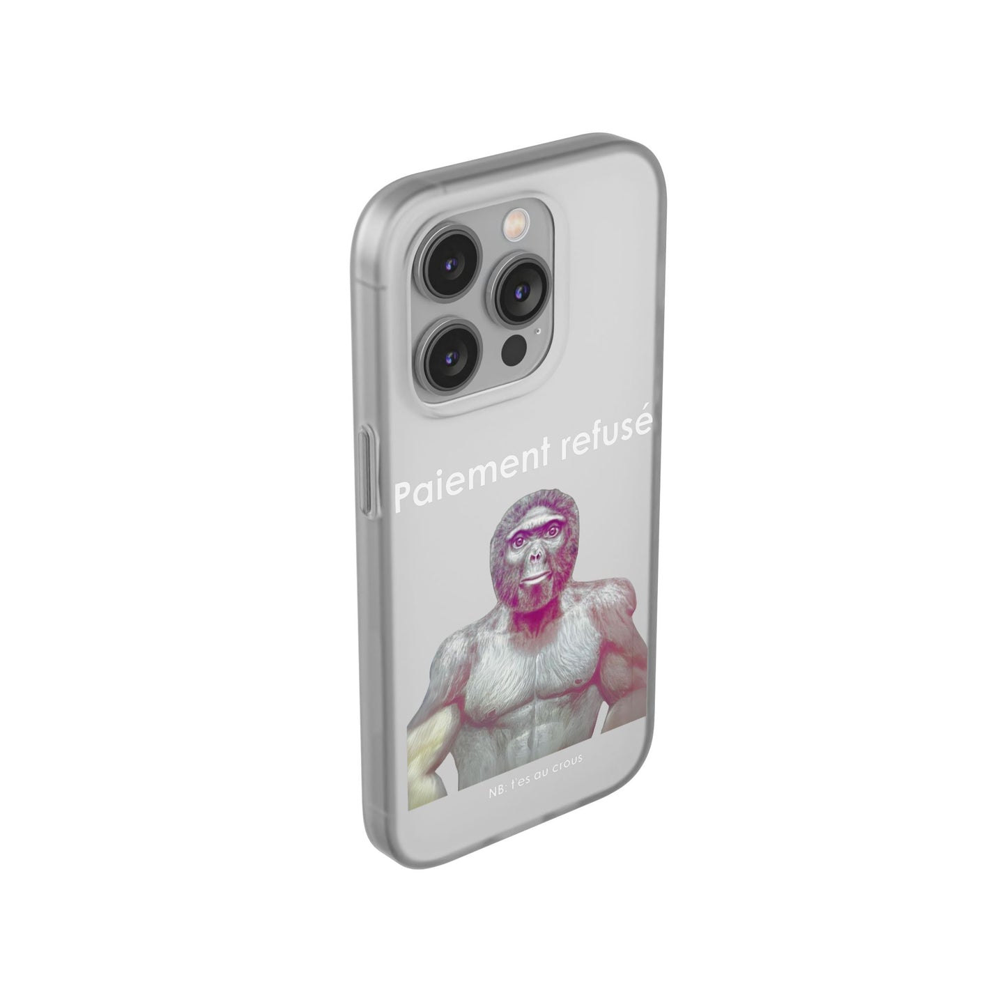 Coque flexible Paiement refusé