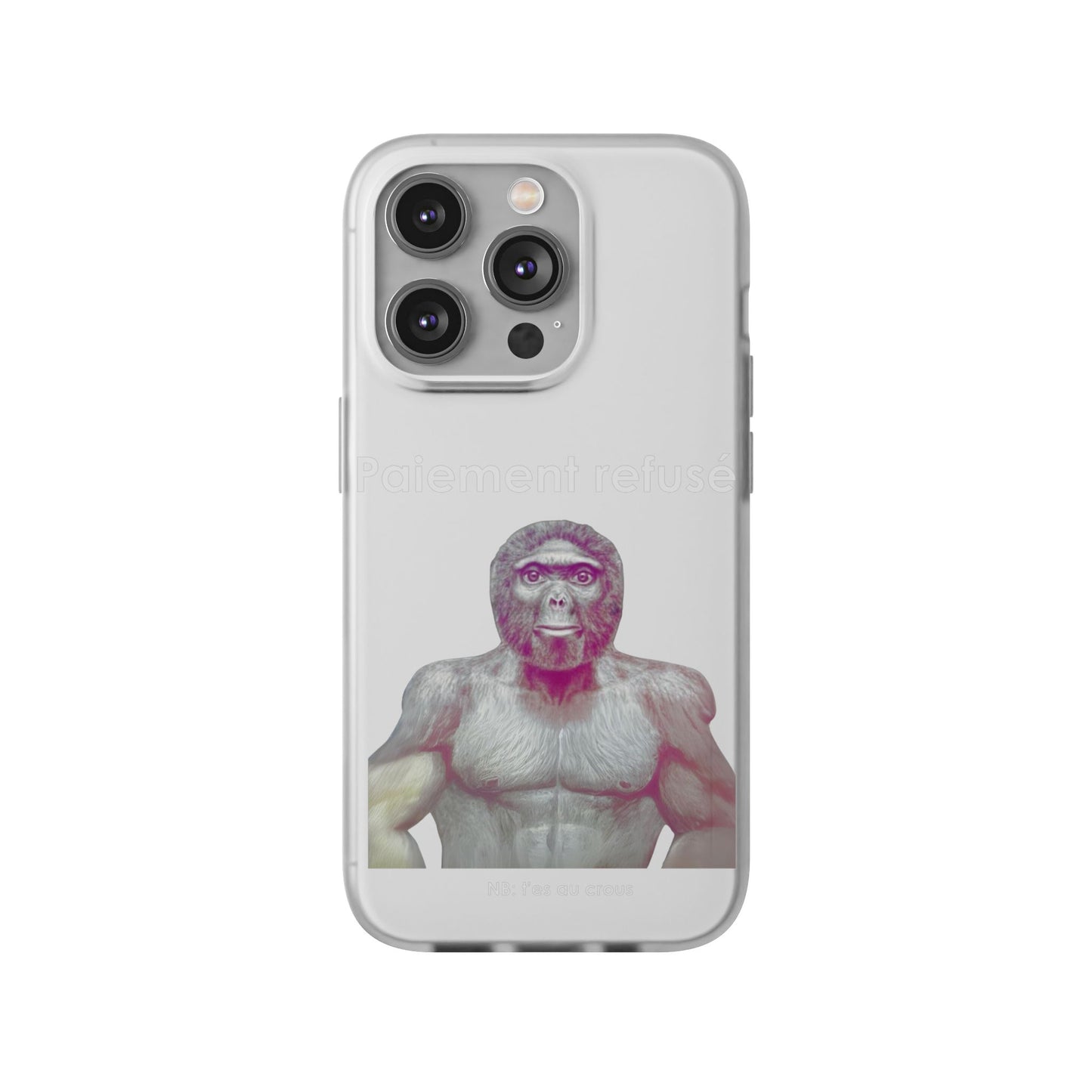 Coque flexible Paiement refusé