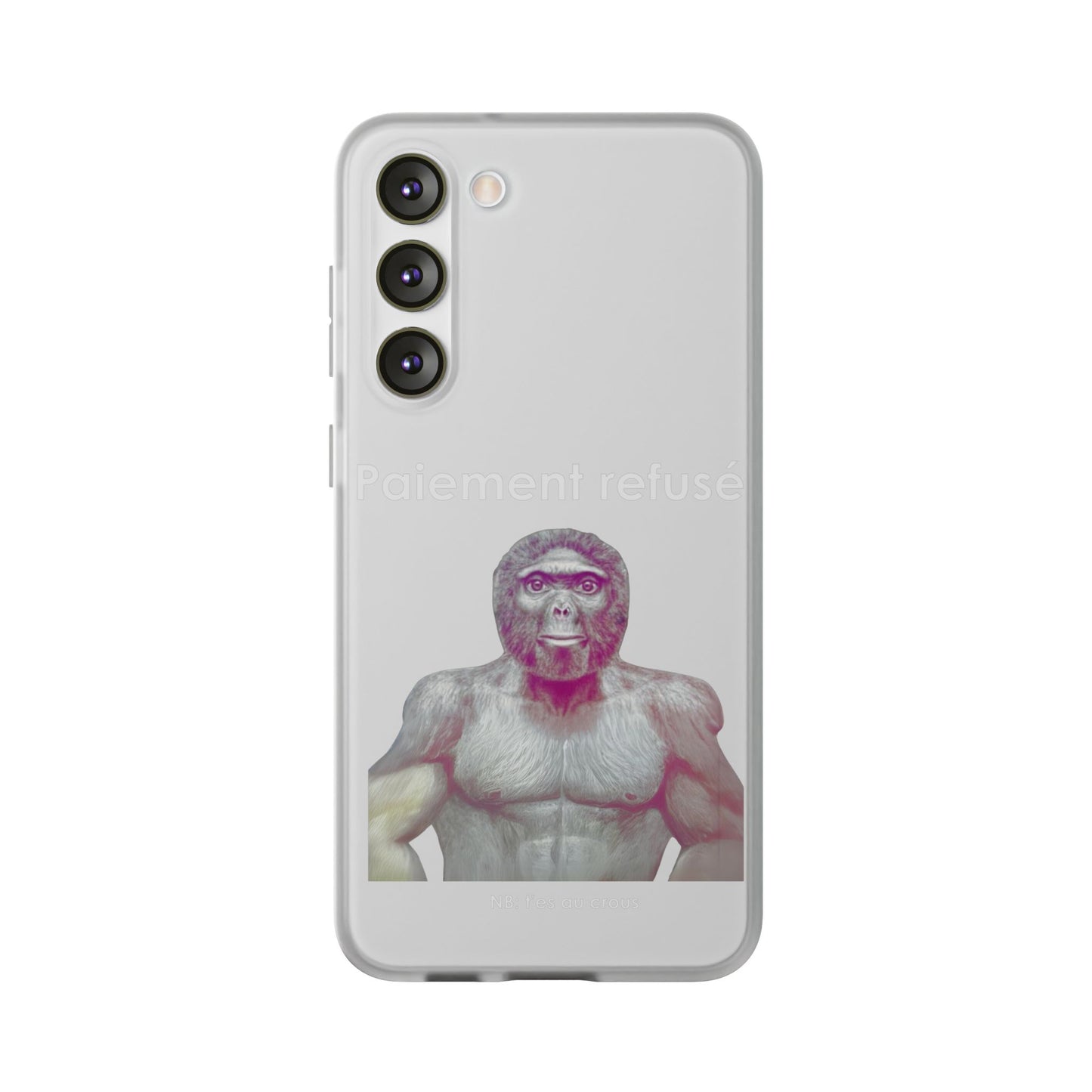 Coque flexible Paiement refusé