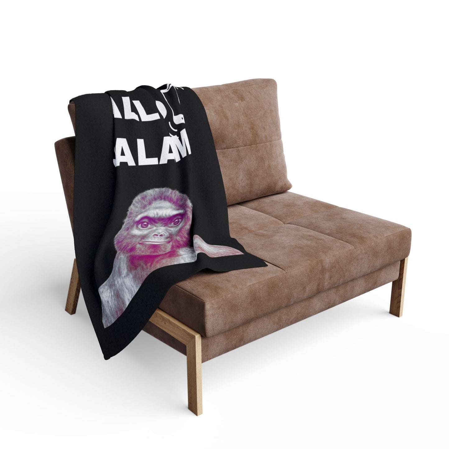 Plaid en polaire arctique ALLO SALAM