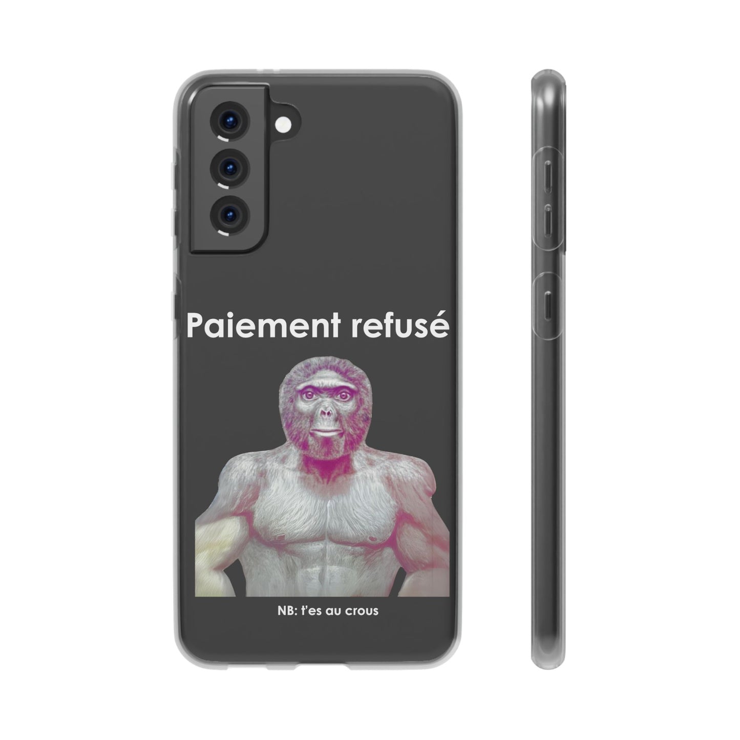 Coque flexible Paiement refusé