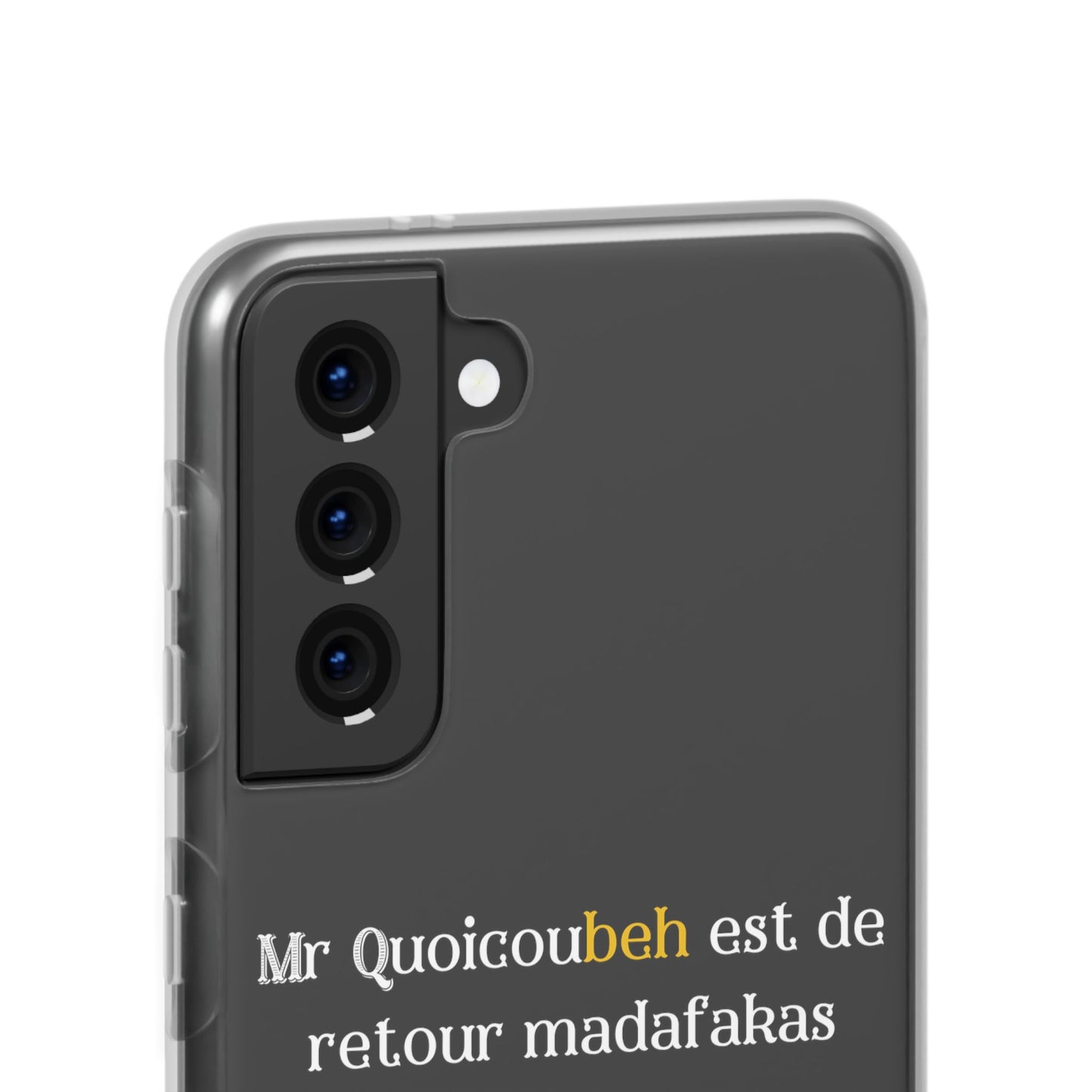 Coque flexible Quoicoubeh madafakas