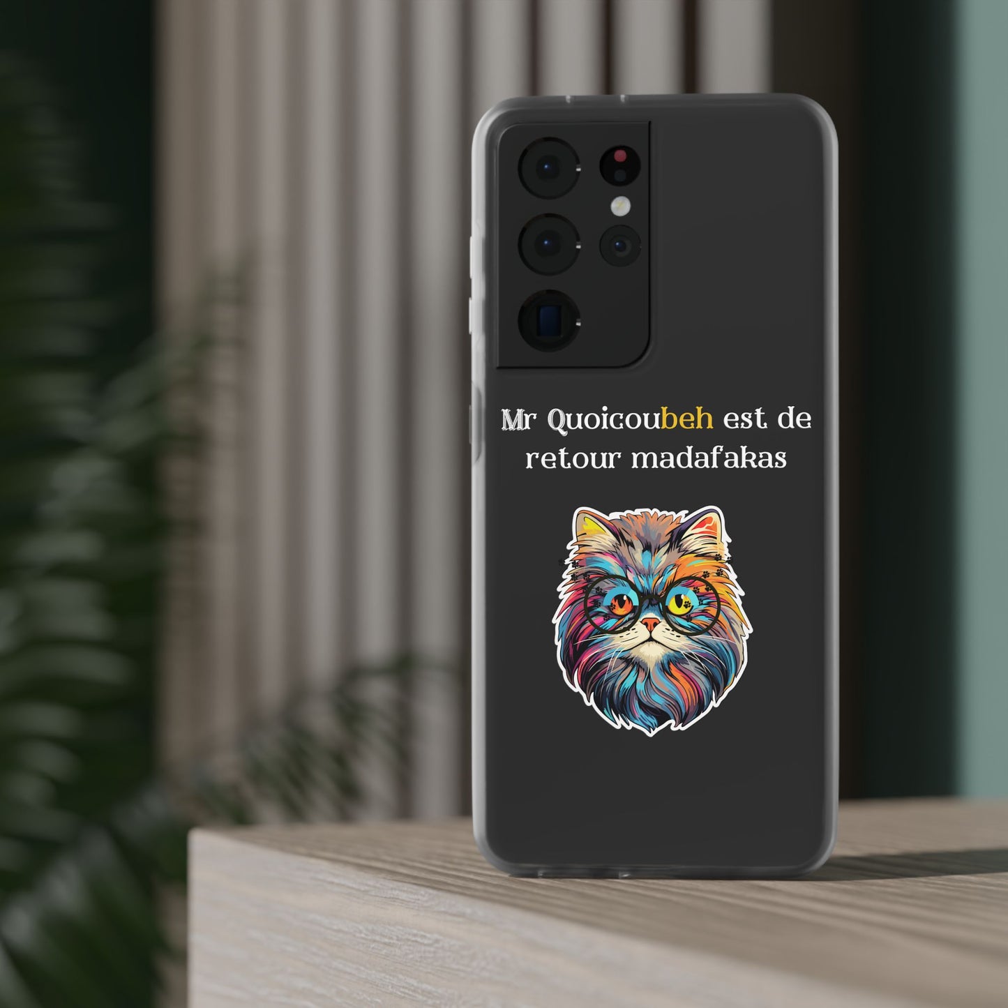 Coque flexible Quoicoubeh madafakas