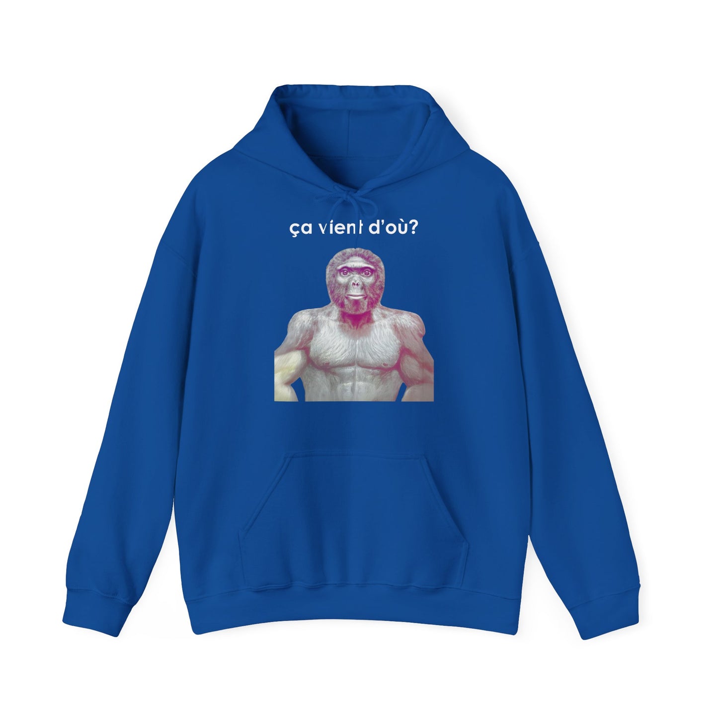 Hoodie unisexe drôle - Sweat-shirt graphique ça vient d'où