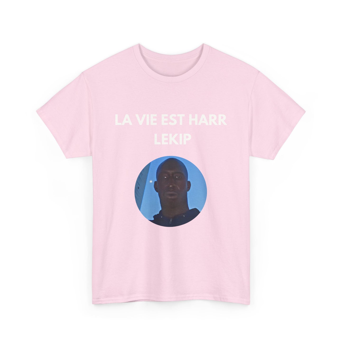 T-shirt humoristique unisexe en coton épais -Trend c'est harr lekip
