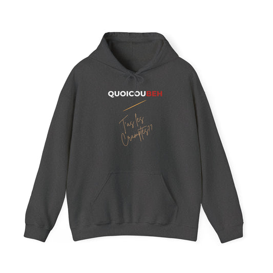 Hoodie unisexe drôle - Sweat-shirt graphique Quoicoubeh Apagnan