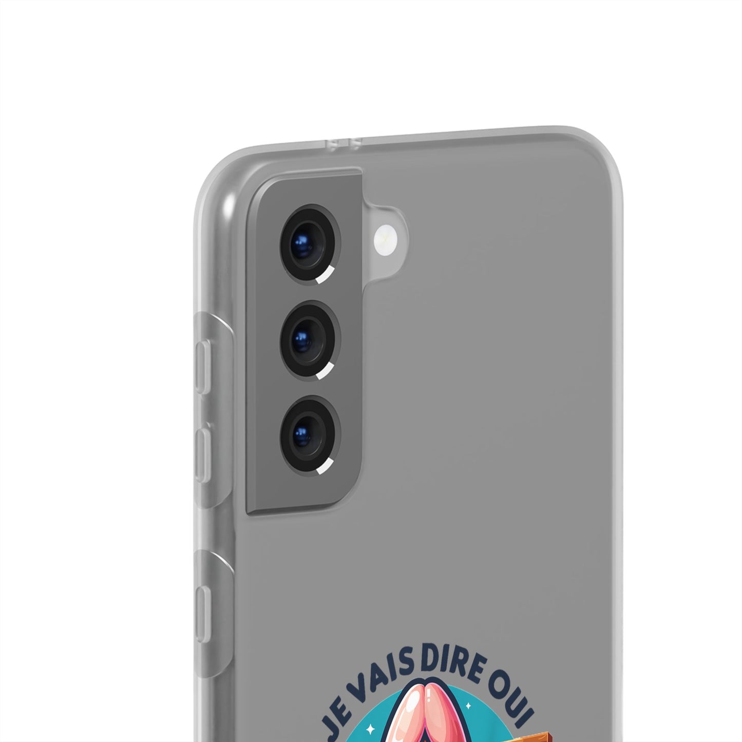 Coque flexible Je vais dire oui au même zizi pour toute la vie