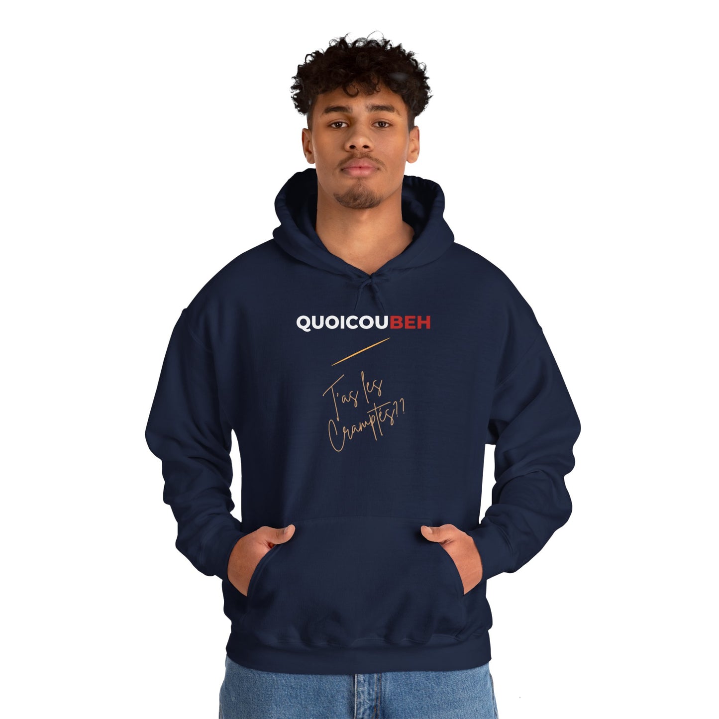 Hoodie unisexe drôle - Sweat-shirt graphique Quoicoubeh Apagnan