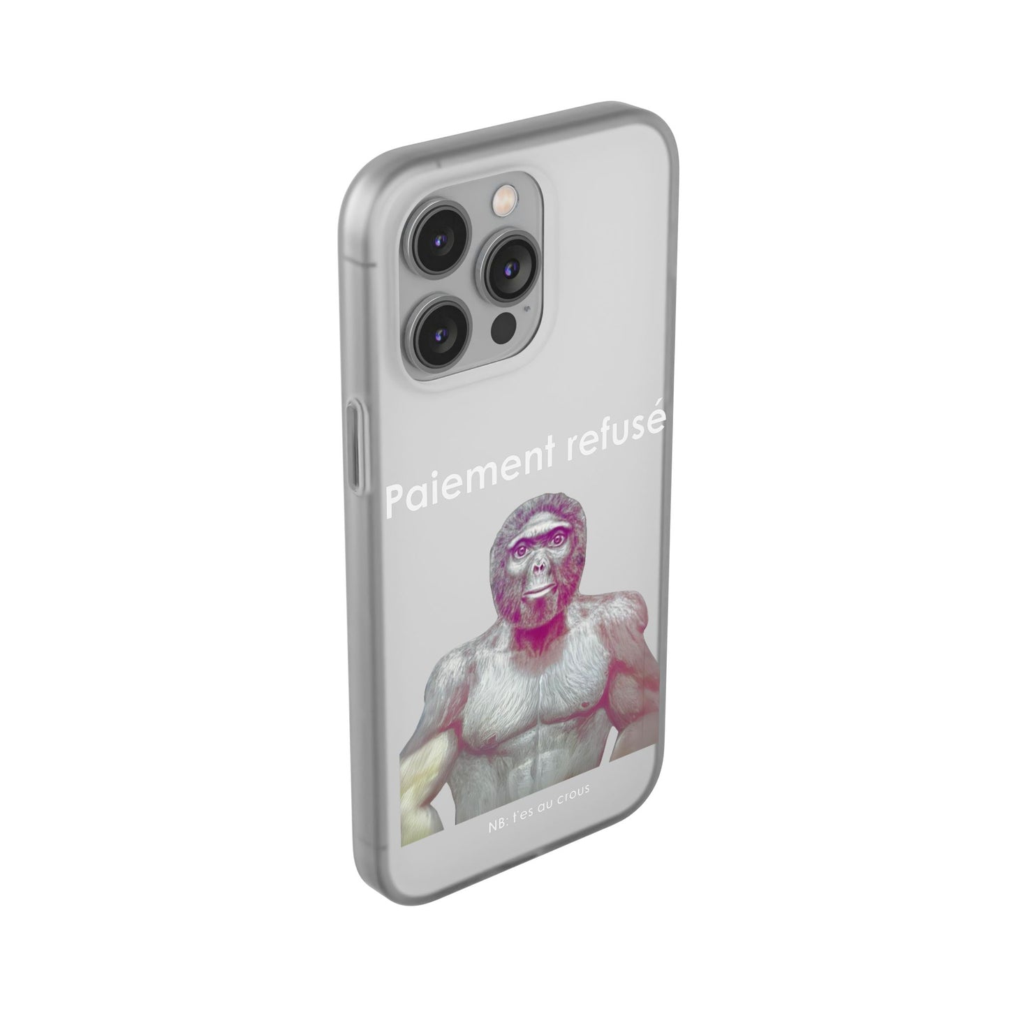 Coque flexible Paiement refusé