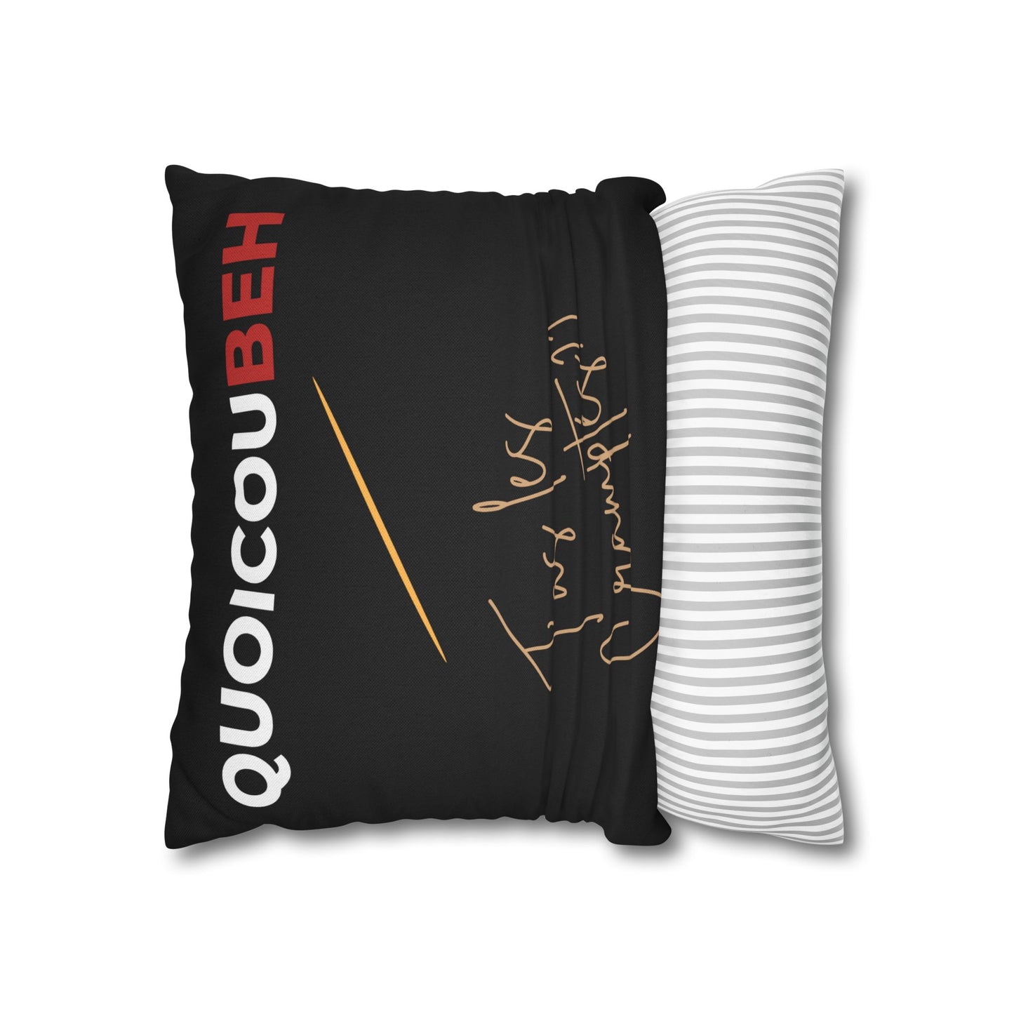 Taie d’oreiller Amusante – Décoration Humoristique pour la Maison Quoicoubeh