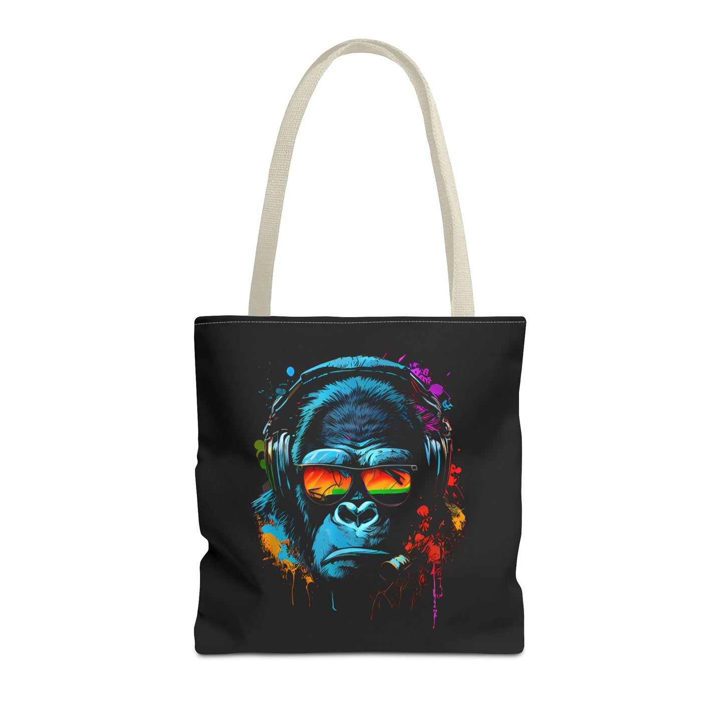 Tote Bag – Singe monkey Dj écouteurs lunettes du soleil Gorilla