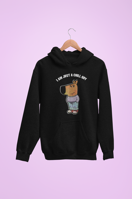 Hoodie unisexe drôle - Sweat-shirt graphique Chill Guy