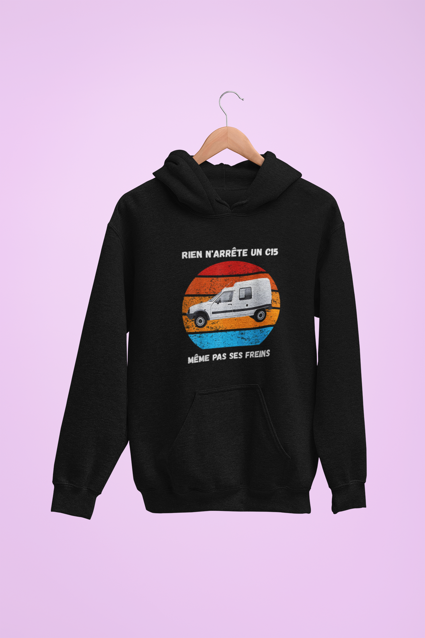 Hoodie unisexe drôle - Sweat-shirt graphique C15