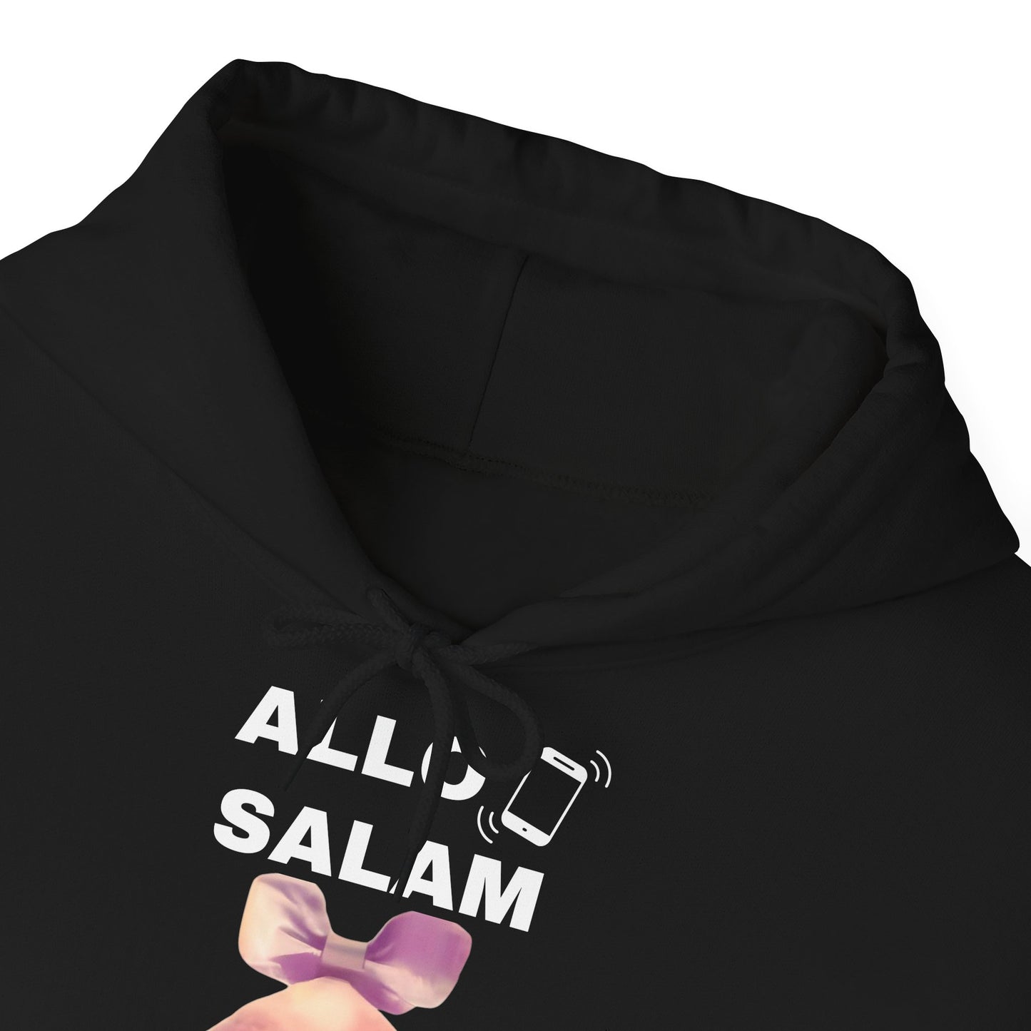 Hoodie unisexe drôle - Sweat-shirt graphique Allo Salam
