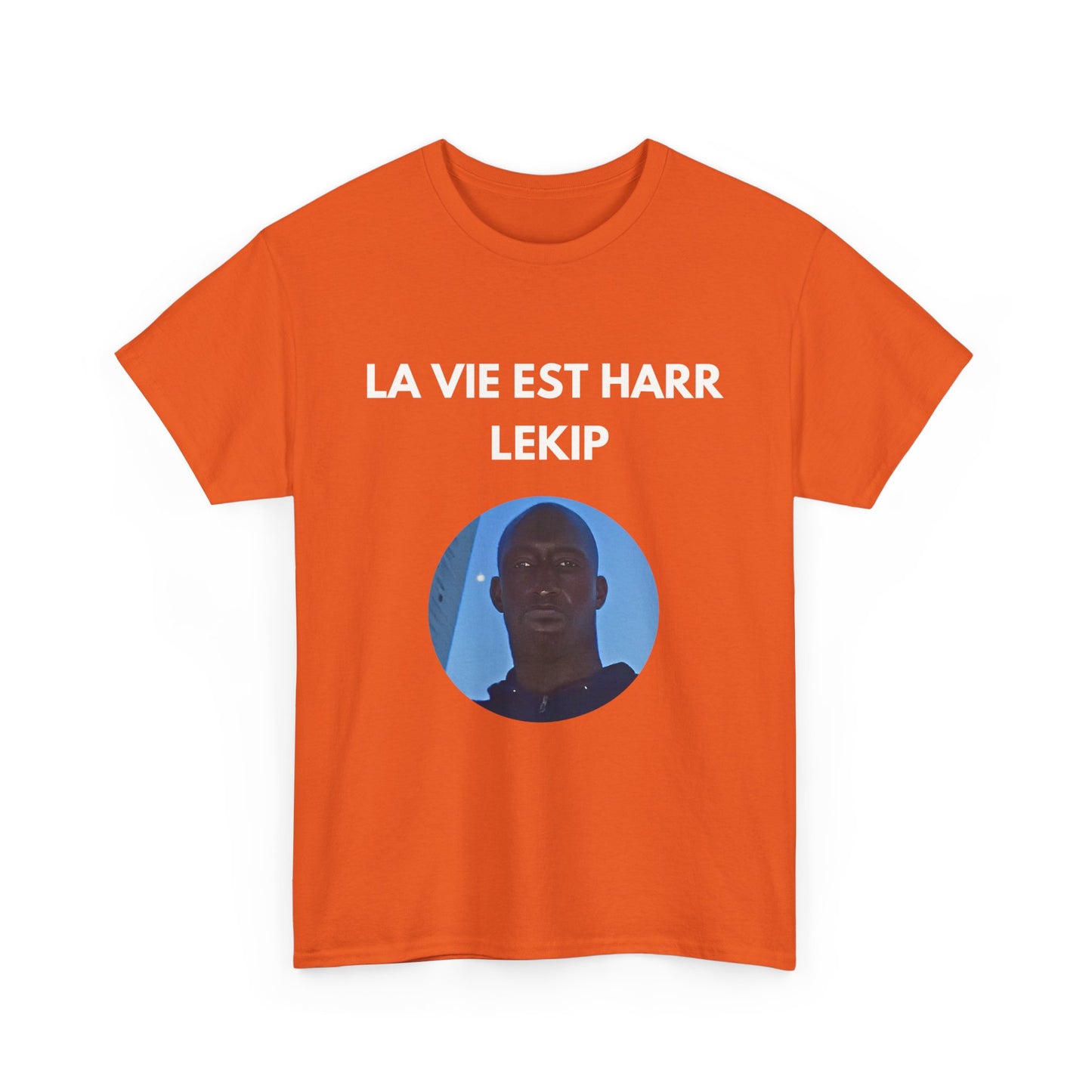 T-shirt humoristique unisexe en coton épais -Trend c'est harr lekip