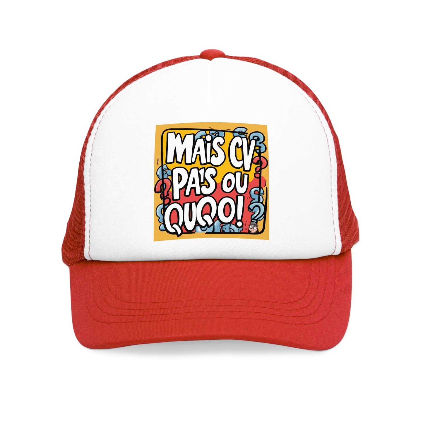 Casquette en maille Unique – Chapeau amusant et original Quoicoubeh
