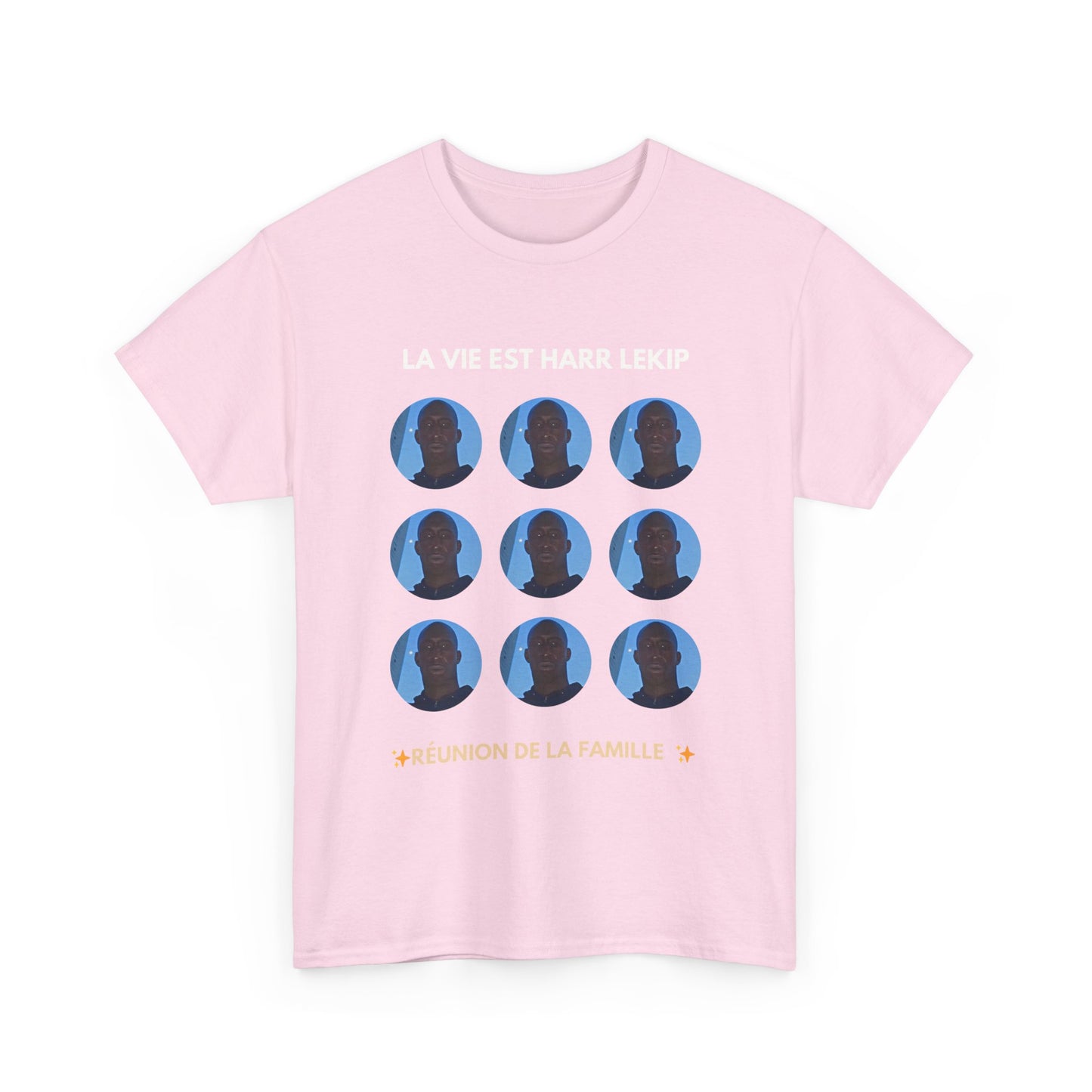 T-shirt humoristique unisexe en coton épais -Trend c'est harr lekip