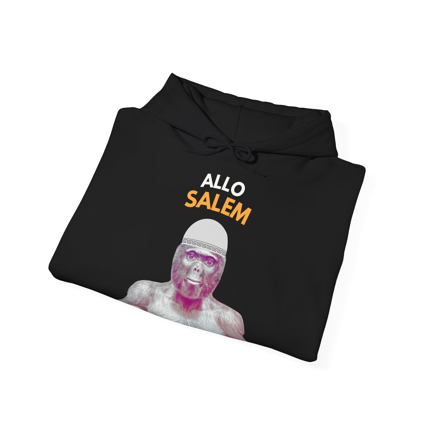Hoodie unisexe drôle - Sweat-shirt graphique Allo Salam
